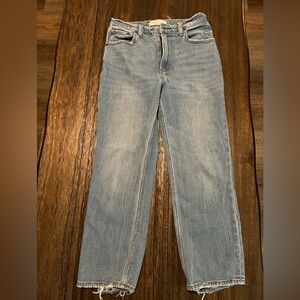 Abercrombie & Fitch Light Blue Men's Straight‎ Jeans